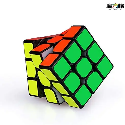 Cuber Speed Qiyi Thunderclap V3 M 3x3 черный скоростной куб MoFangGe 3x3x3 Магнитный куб|Головоломки| |