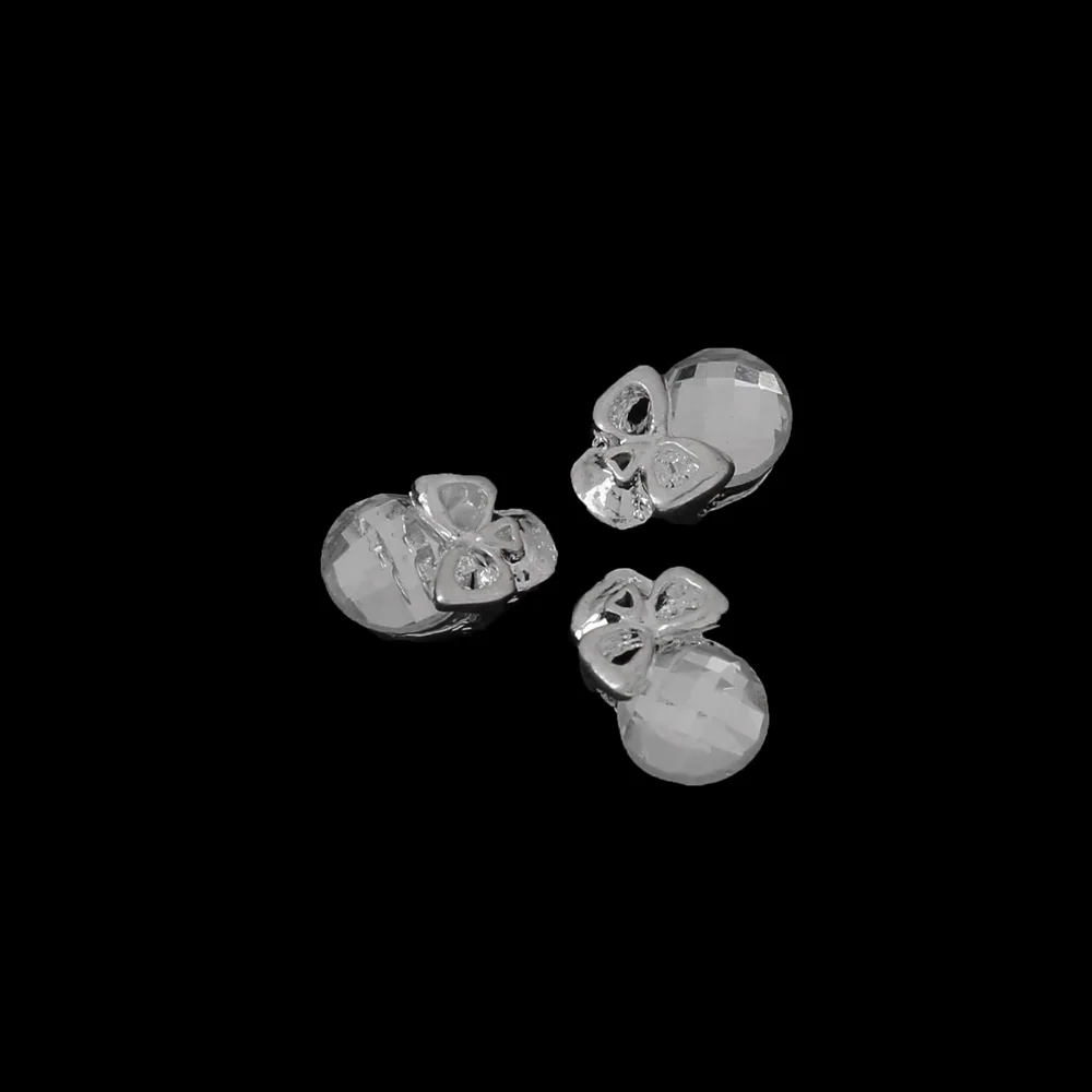 10 шт. блестящие металлизированные для дизайна ногтей советы Потрясающие DIY 3D