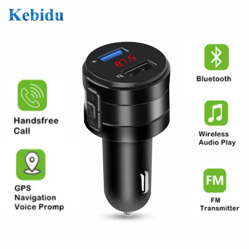 Bluetooth FM передатчик модулятор мини USB Автомобильное зарядное устройство Adapterr 3.1A