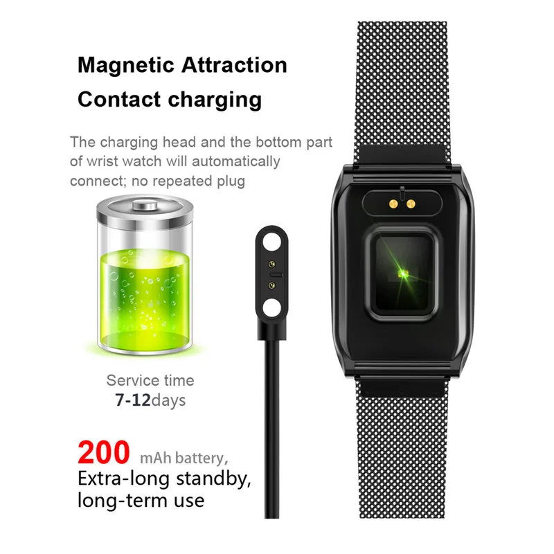 

ONEVAN F9 Smart Watch Blood Pressure Heart Rate Monitor Waterproof Activity Tracker Women Fitness Bracelet Men Sport Wristband