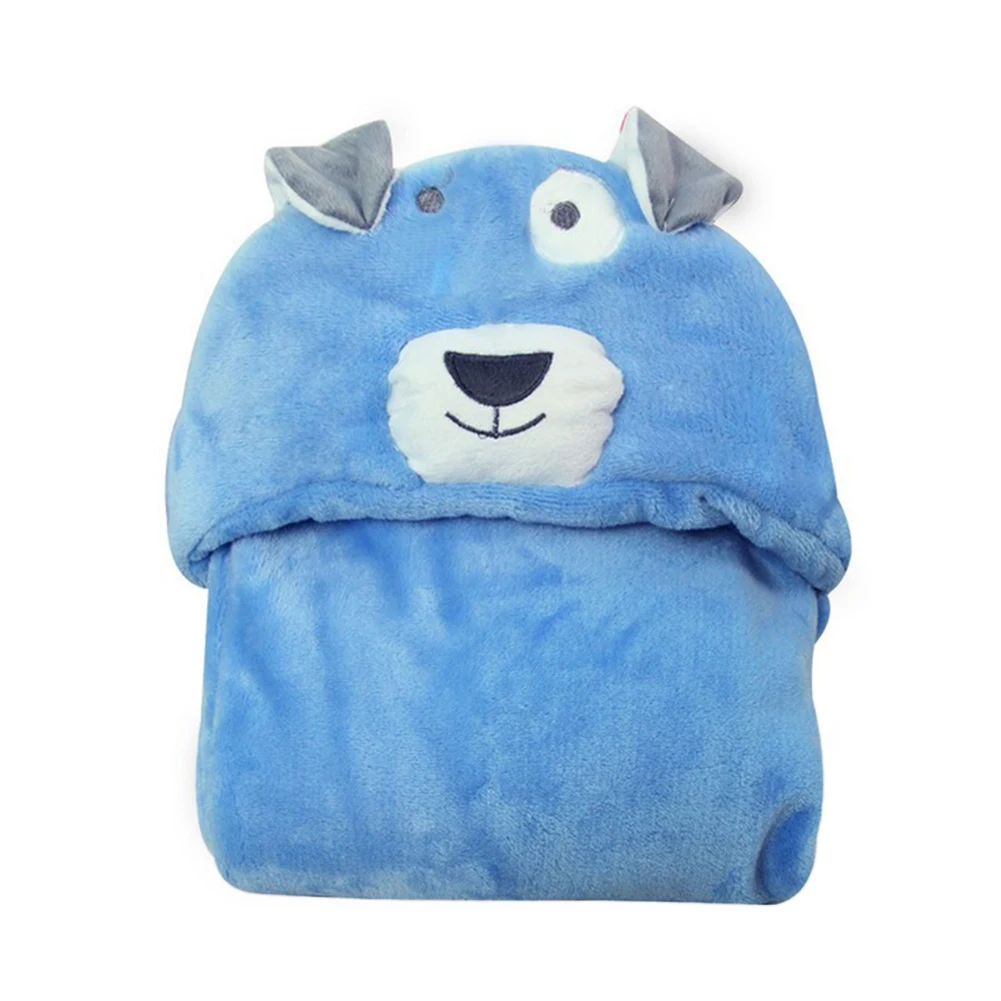 

Baby Bathrobe Cartoon Blanket Kids Hooded Toddler Baby Bath Towel