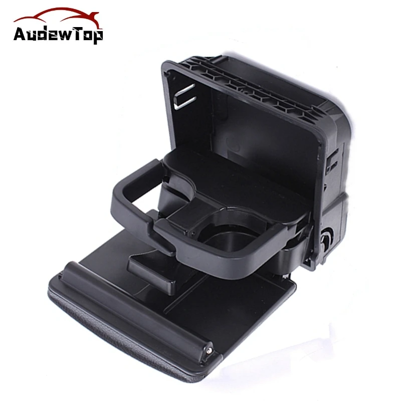 

New 2021 Central Console Armrest Rear Cup Drink Holder For VW Jetta MK5 5 Golf MK6 6 MKVI 1K0862532C