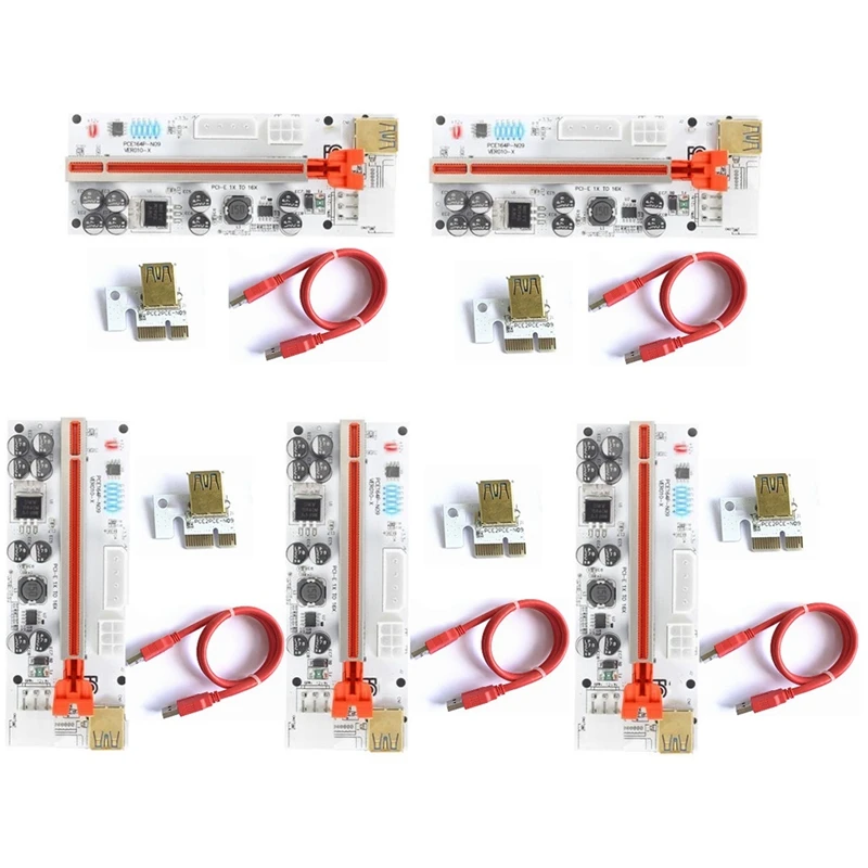 

USB 3.0 PCI-E Райзер-карта памяти, экспресс-кабель Райзер для видеокарты X16 Райзер-карта PCI-E для майнинга