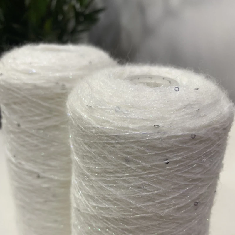 250 г Мягкая натуральная красочная плюшевая мохеровая шерстяная вискозная пряжа с