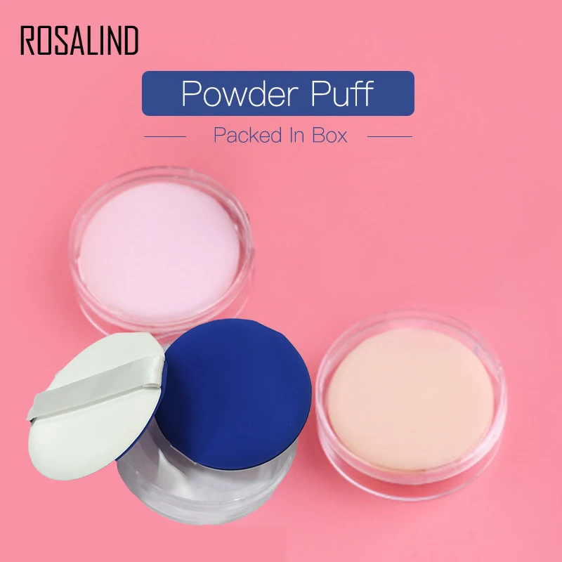 ROSALIND спонж для макияжа лица Губка очистки пудры основа пуховка инструмент