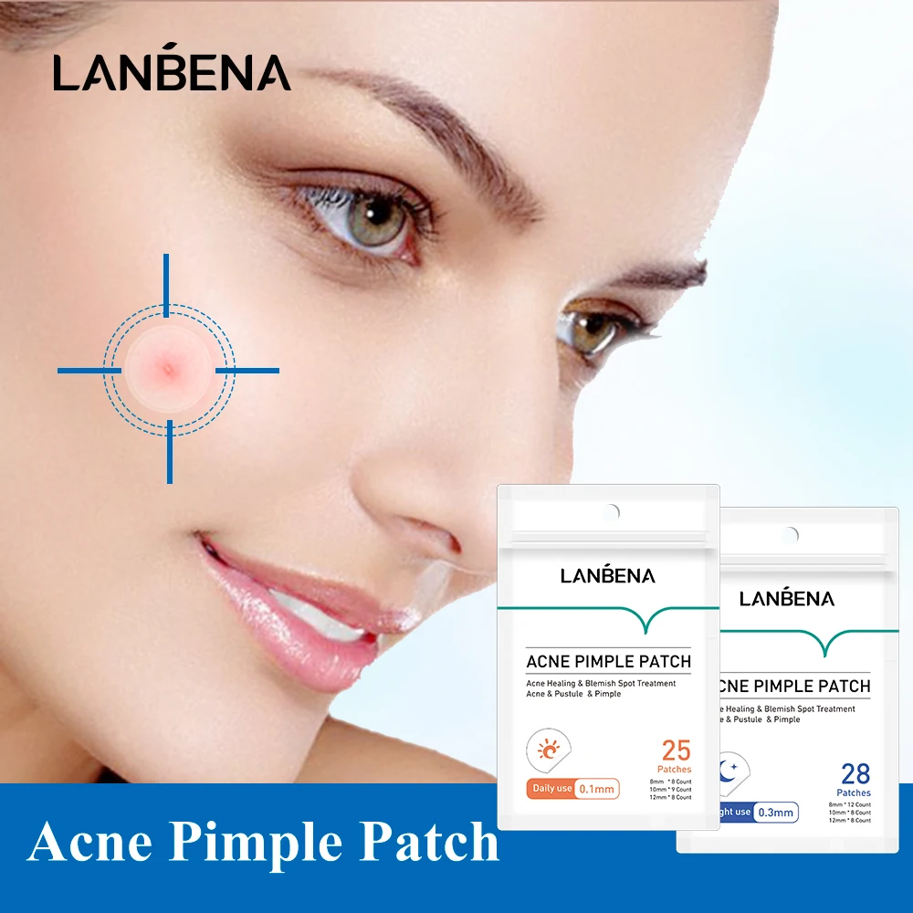 

LANBENA Acne Pimple Patch Invisible Acne Stickers Blemish Treatment Acne Master Pimple Remover Beauty Tool Skin Care