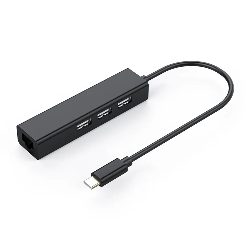 Док-станция Type-C USB 2 0 HUB сетевая карта Ethernet 100 м подходит для нового ноутбука с