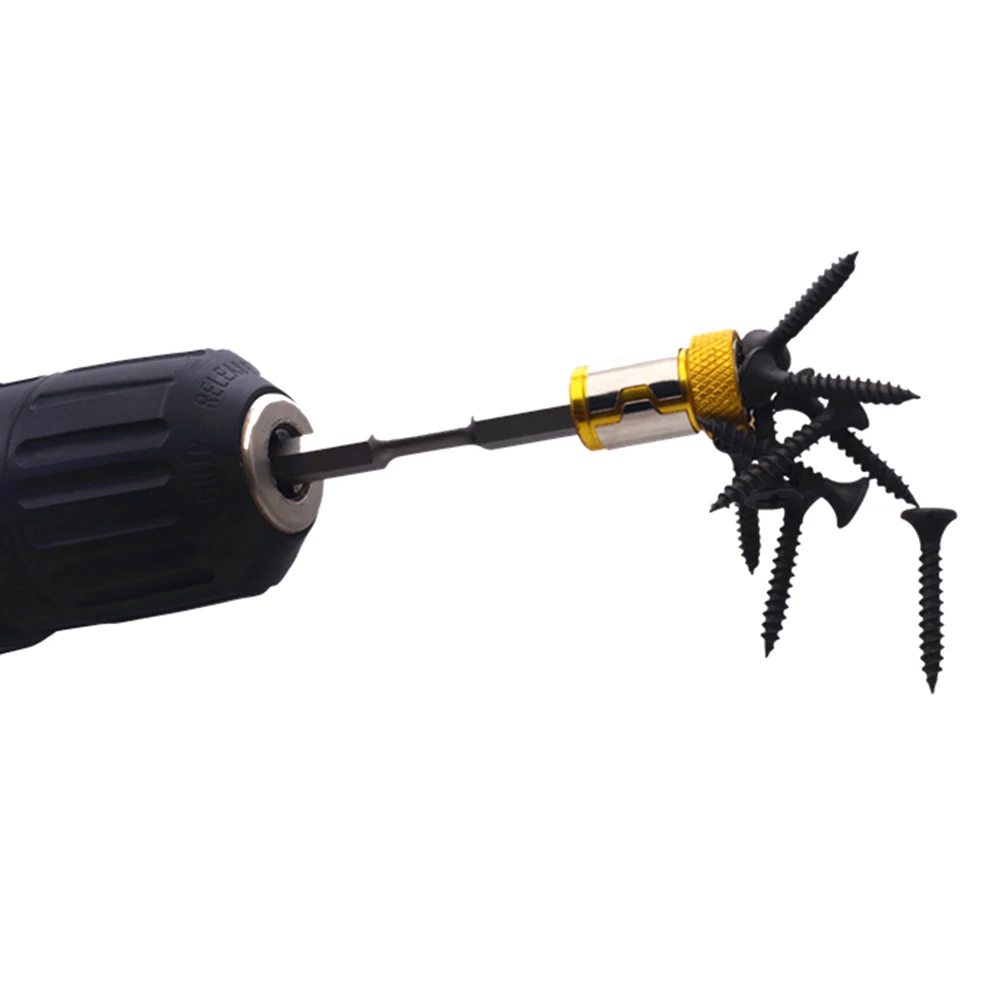 Быстросъемный Магнитный 1/4 дюйма шестигранный хвостовик отвертки сверло