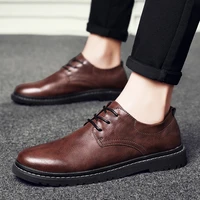 men loafers shoes genuine leather moccasins lace up mens casual shoes outdoor dress party loafers male flats moccasin shoes