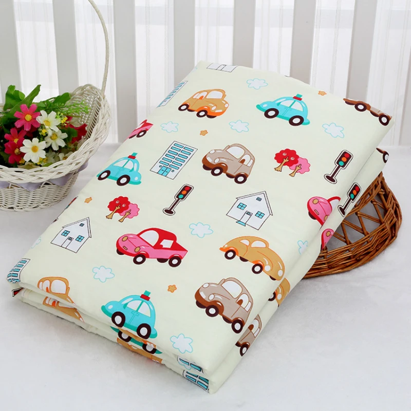 

Newborn Baby Urine Pad Changing Pads Pure Cotton Cartoons Ventilation Waterproof Summer Wickelauflage Washable Wickelunterlage