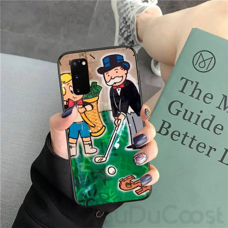 

Dollar Dictator Cartoon Soft Rubber Phone Cover For Samsung Galaxy S6 7 8 9 10 20 S6 7 Edge Plus S9 10 Plus Elite S20 UITRA