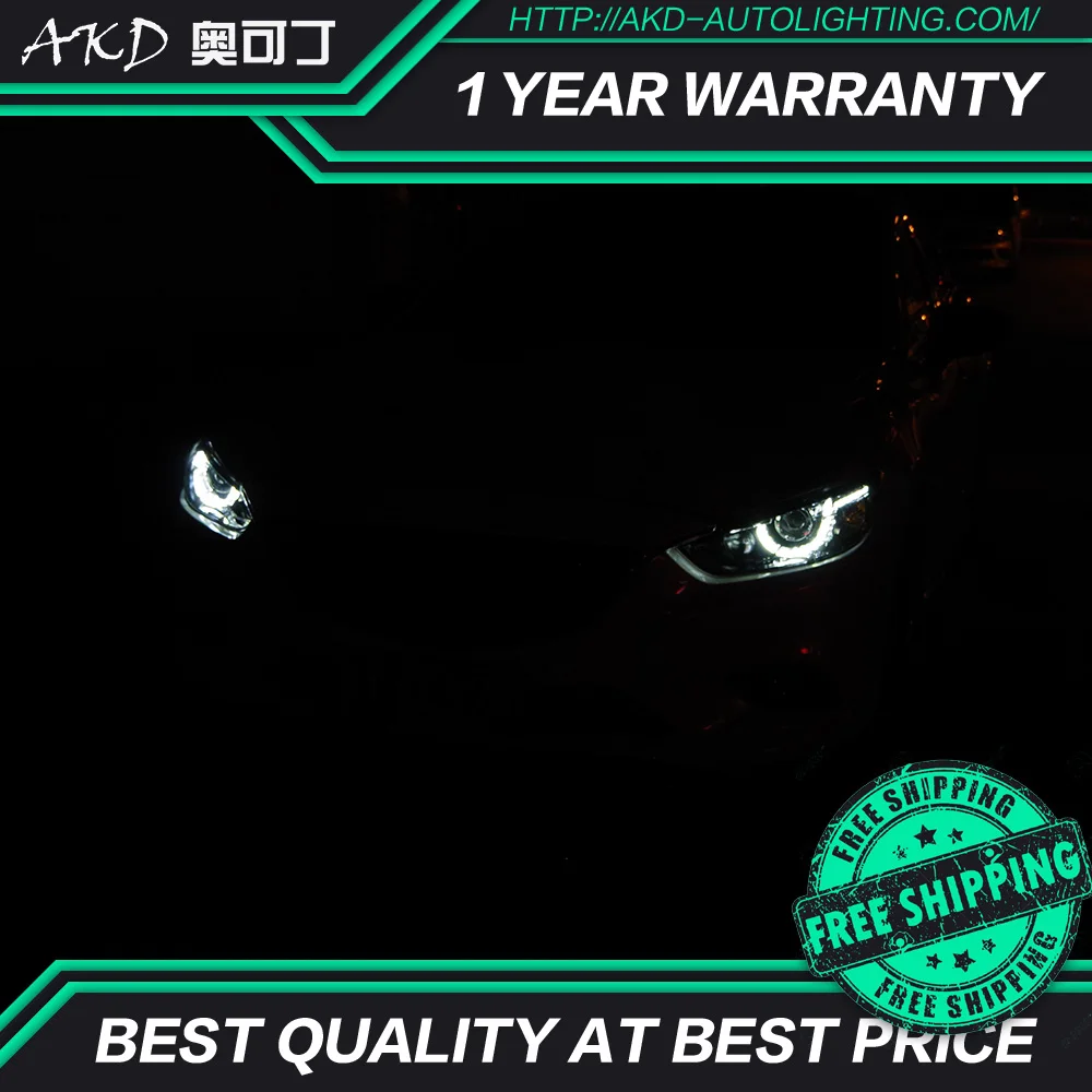 АКД автомобильного тюнинга фара для Mazda 6 Atenza 2013-2016 светодиодные фары DRL