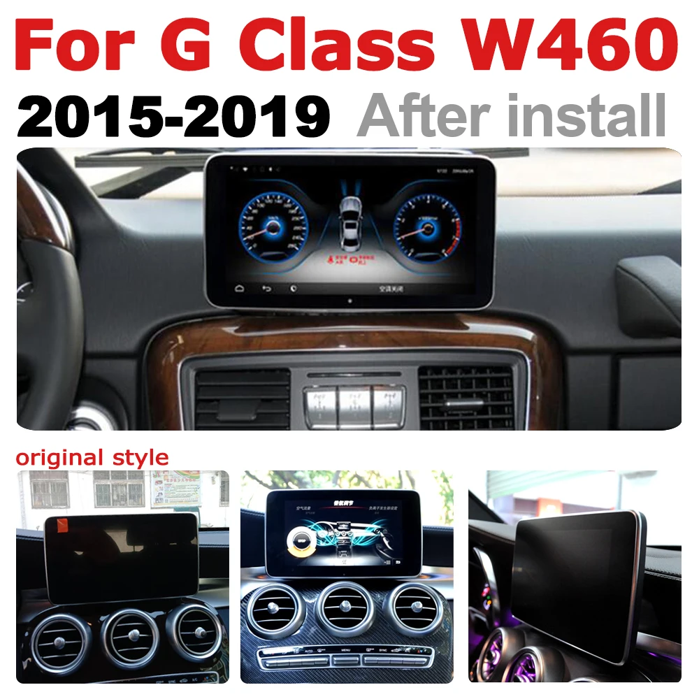 Автомобильный Android радио GPS мультимедийный плеер для Mercedes Benz G Class W460 2015 ~ 2019 NTG