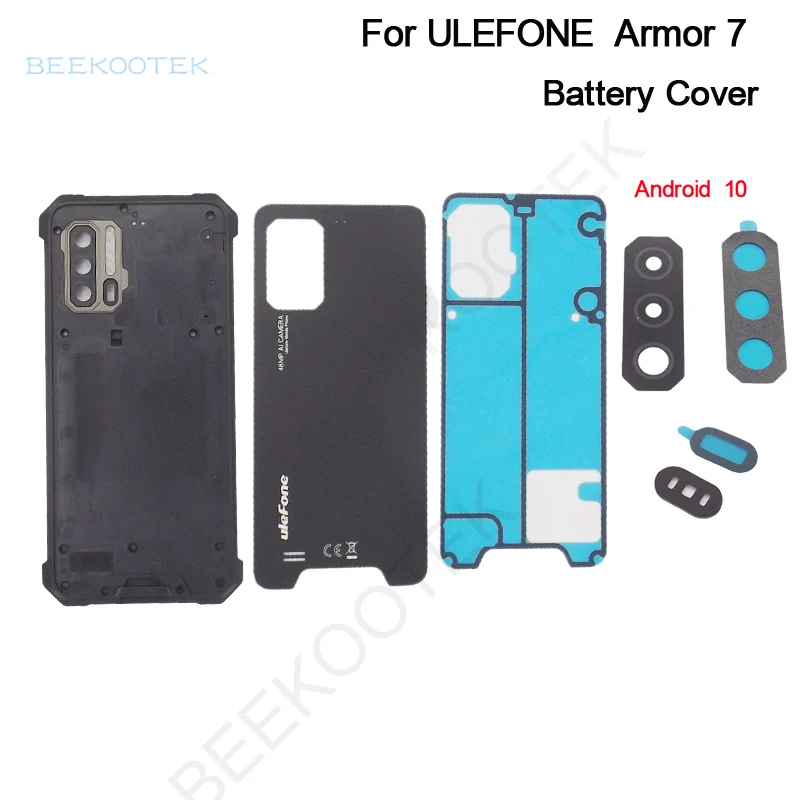 Оригинальная Крышка батарейного отсека Ulefone Armor 7 корпуса задняя крышка сердечко