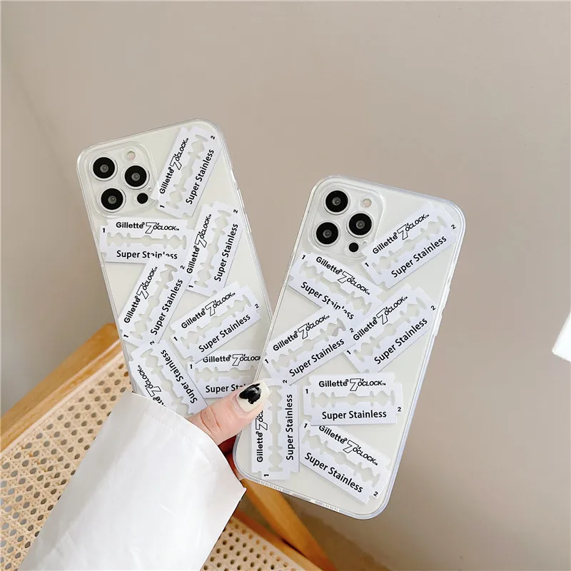Cute creative aurora clear Phone case For iphone 12 mini 11 pro max xr xs max x SE2020 7 8 plus Soft silicone transparent cover