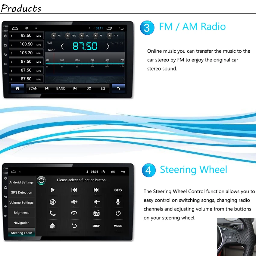 Автомобильный радиоприемник Android мультимедийный плеер для Hyundai авария i25 Solaris Verna
