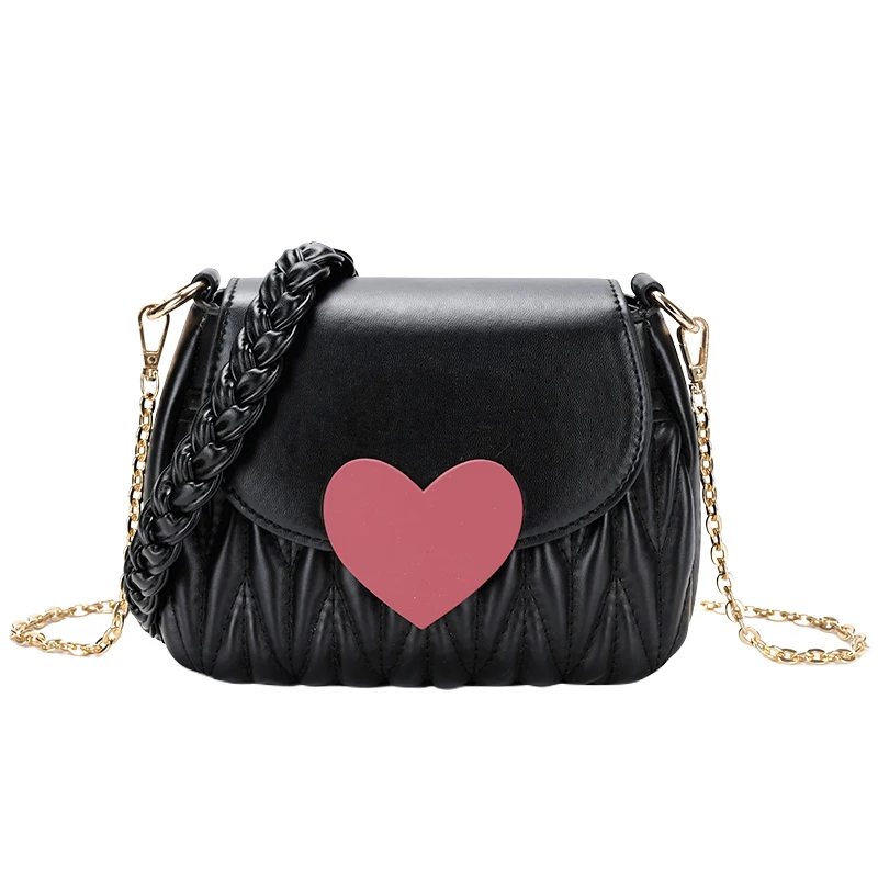 

Black Gold Chain Pleated Tote Bag Fashion High-quality Soft Leather Women's Designer Handbag Travel Shoulder Bags Armpit Bags