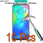 10 шт.лот для Motorola Moto G G8 Power  Fast  5G Plus Lite 9H, твердость 2.5D, закаленное стекло, Защитная пленка для экрана