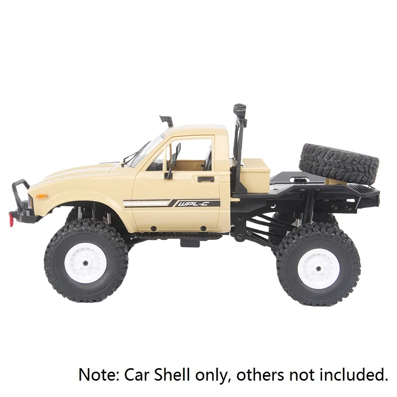 

Unassembled 190mm Wheelbase Body Car Shell for WPL C14 C24 C24-1 1/16 RC Car Spare Parts Accessories