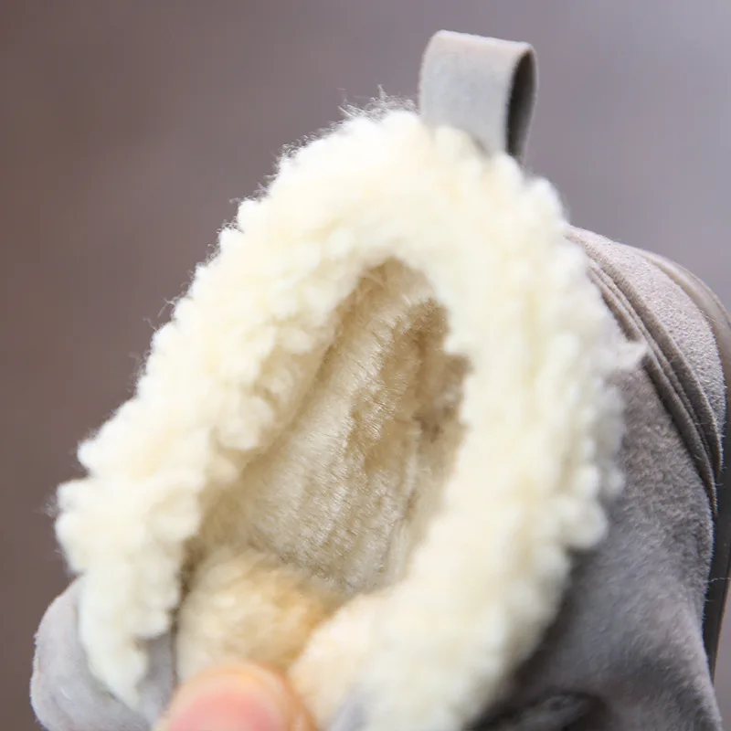 

Winter Baby Girl Boy Snow Boots Warm Thicken Plush Infant Toddler Boots High Quality Casual Kid Child Outdoor Boots Shoes