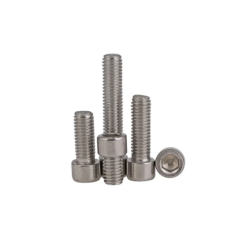 304 нержавеющая сталь Внутренний шестигранный винт с полукруглой головкой
