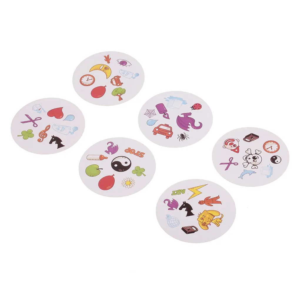 Детские развивающие игрушки для мальчиков и девочек настольные игровые карты