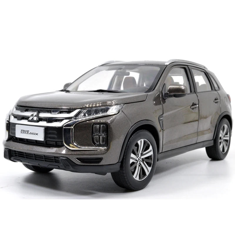 

1:18 Mitsubishi ASX 2020 коричневый формовая игрушка Миниатюрная модель автомобильных дверей автомобиля Открытая коллекции