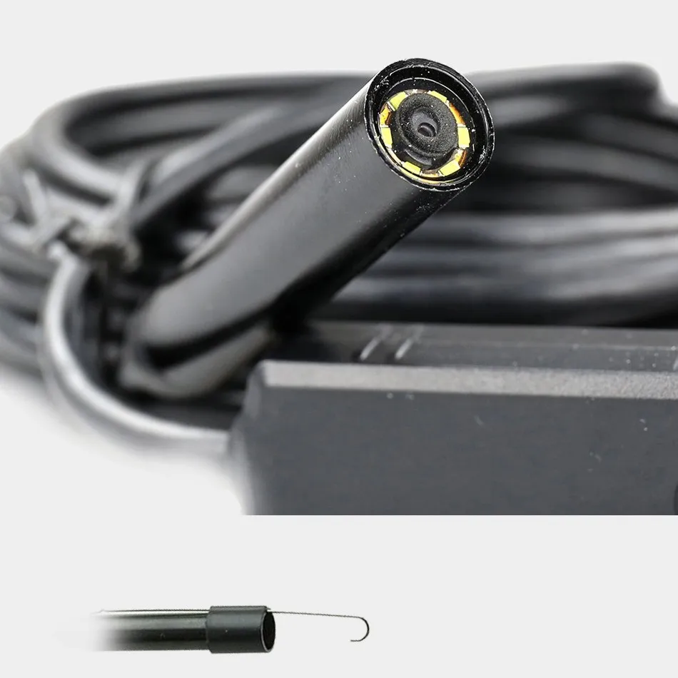 Водонепроницаемая мини-камера USB Бороскоп с высоким разрешением 2 МП 9 мм трубка