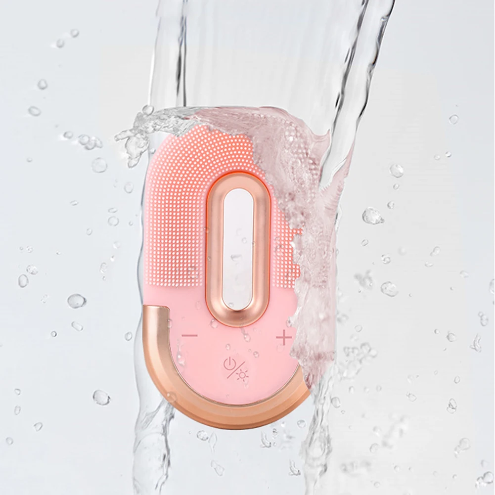 

3 Gears Silicone Face Cleaner Ultrasonic Pro Face Massage Beauty Machine Sonic Face Cleaner Deep Pore Cleaning Skin Face Clean