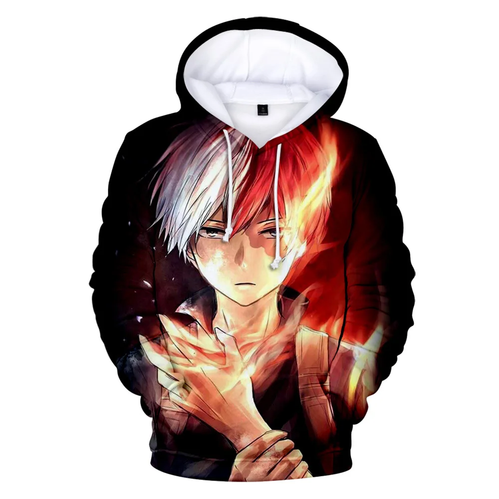 

Anime My Hero Academia Hoodie Todoroki Hoodies Himiko Toga Sweatshirts Boku No Hero Academia Men/Women Hoody Oversized Clothes