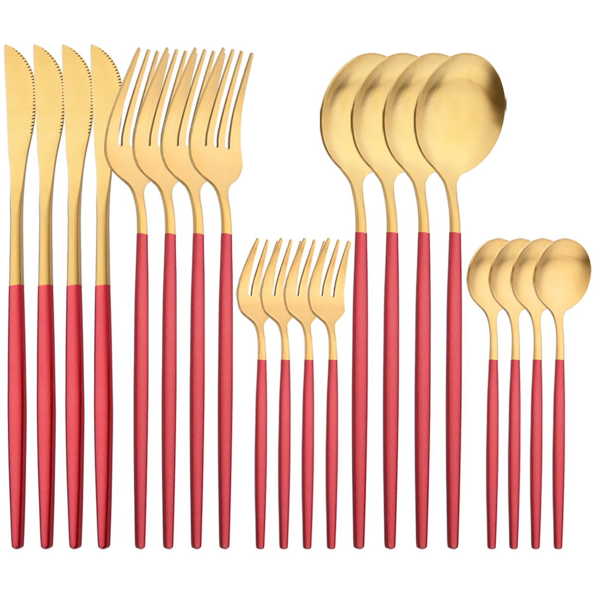 

Набор столовых приборов из нержавеющей стали, 20 шт.