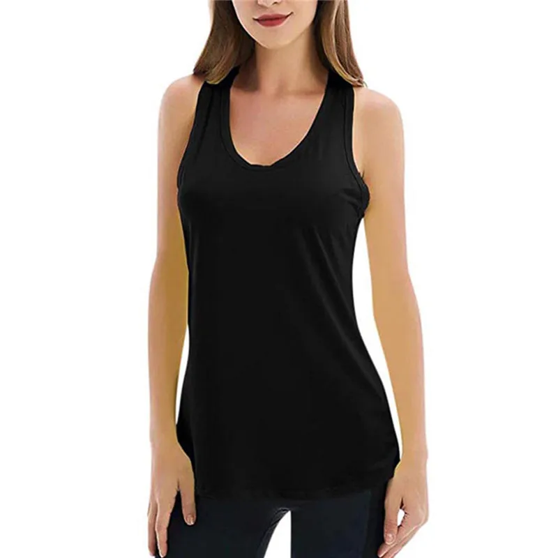 Женская спортивная майка для йоги быстросохнущая рубашка свободная Спортивная