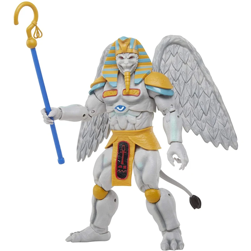 

Power Rangers Lightning Collection Monsters Mighty Morphin King Sphinx 8-Inch Collectible Action Figure Toy with Accessories
