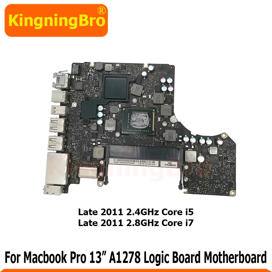 Оригинальная материнская плата для Macbook Pro 13 &quotA1278 Late 2011 EMC 2555 2 4 ГГц 8 ГГц|ЖК-экран