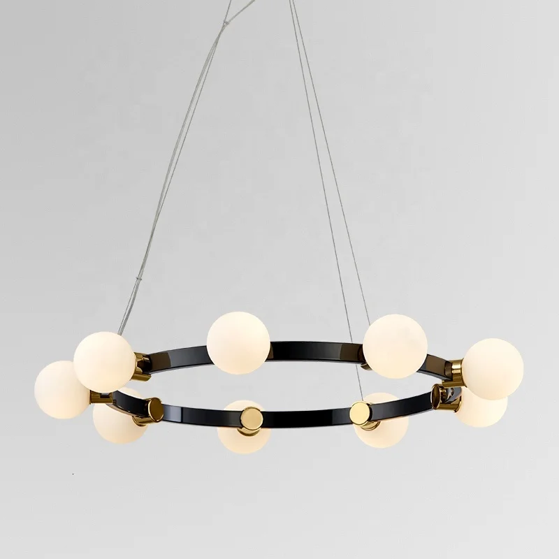 Американская ретро люстра Лофт круглый деревенский Потолочный подвесной