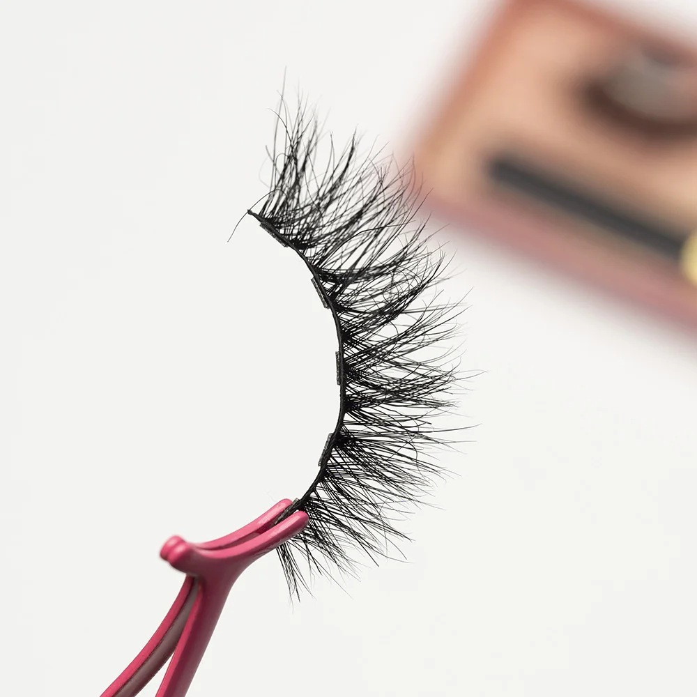 

New Trend Wholesale Lashes Boxes Custom 3d 25mm Mink Eyelash Vendors Eyeliner Magnetic Eyelashes