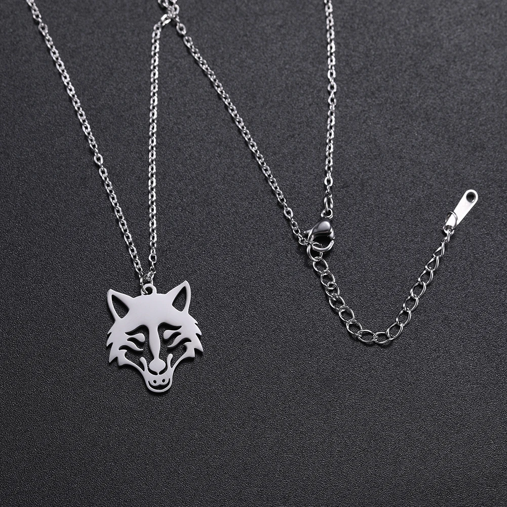 Fishhook Волк принтом лисы собаки кота в другом животных золотой Цвет полые из