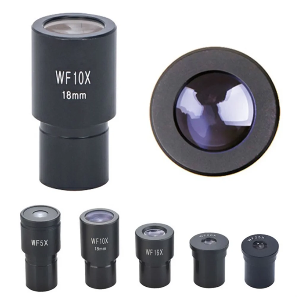 

Agnicy Microscope Wide-angle Eyepiece WF5X WF10X WF16X WF20X WF25X Interface 23.2mm Large Field of View