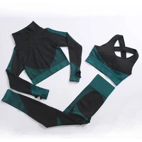 yoga set seamless women sportswear yoga suit fitness yoga clothing female gym suits workout running clothes