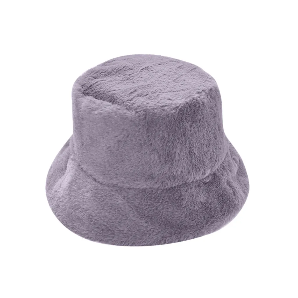 JAYCOSIN Ladies Winter Bucket Hat Cute And Warm Caps Hunting Fishing Wool Velvet Thick Fashion Fisherman | Тематическая одежда и