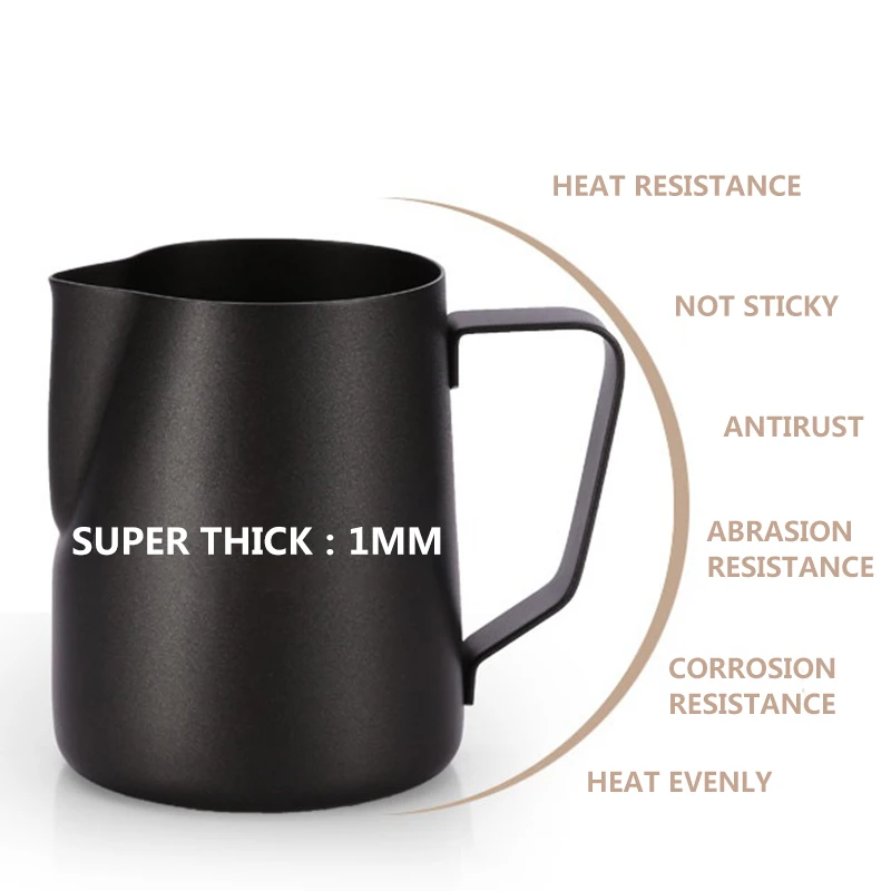 Прочная кружка для молока из нержавеющей стали кофейная Garland Экологически чистая