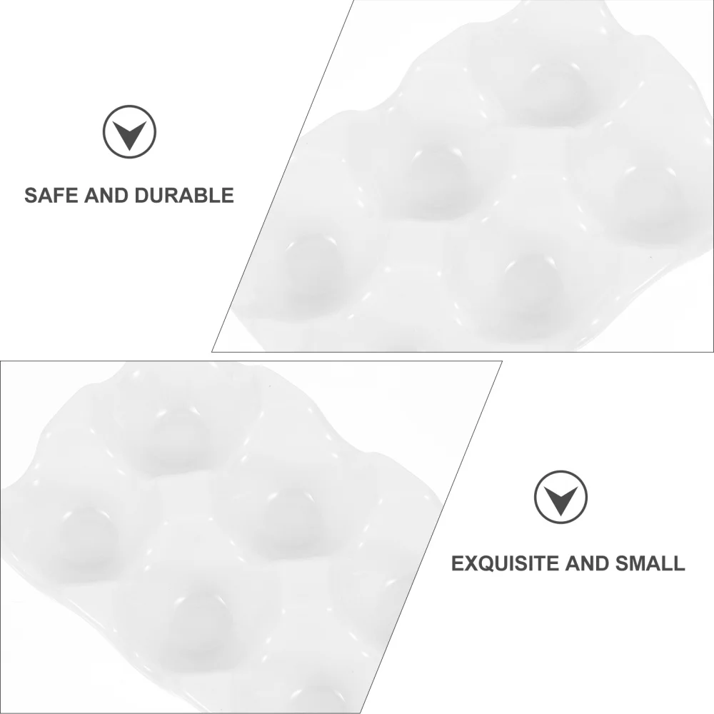 

1 Pc Multipurpose Egg Rack Creative Egg Bracket Frosted Egg Tray (Black)