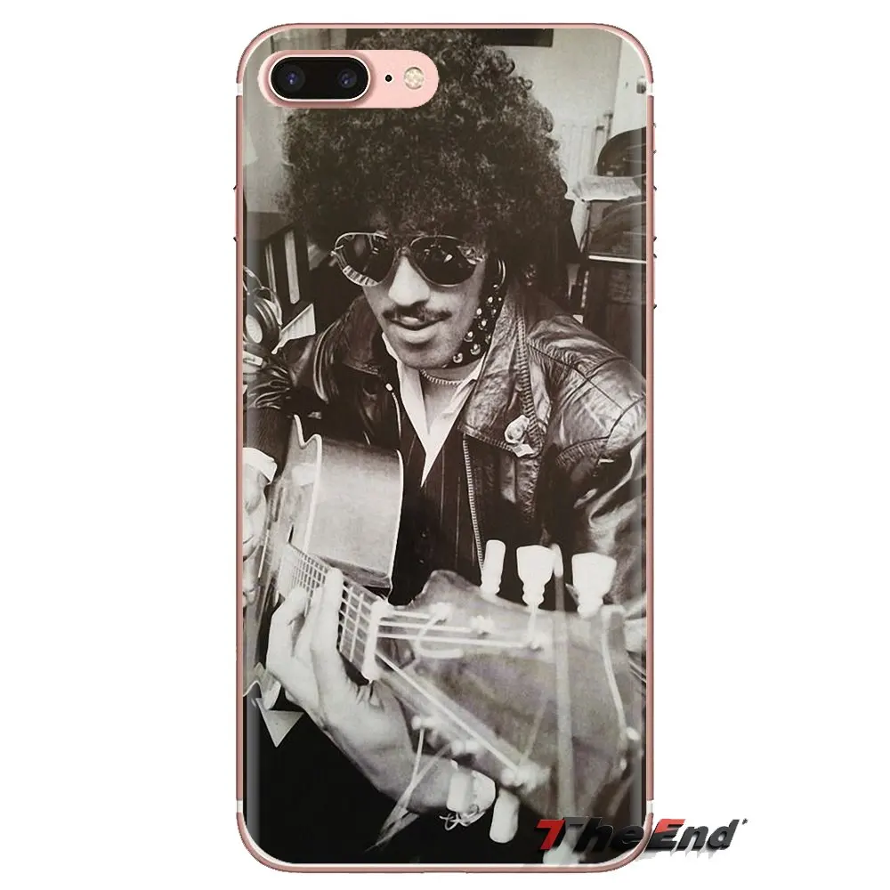 For Sony Xperia Z Z1 Z2 Z3 Z5 compact M2 M4 M5 C4 E3 T3 XA Huawei Mate 7 8 Y3II Phil Lynott of Thin Lizzy Music Soft Cases Cover |