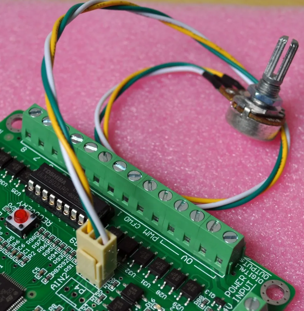 3 оси Mach3 USB интерфейсная плата(NPN) работает с Mach3. Импульсный двигатель 500 кГц