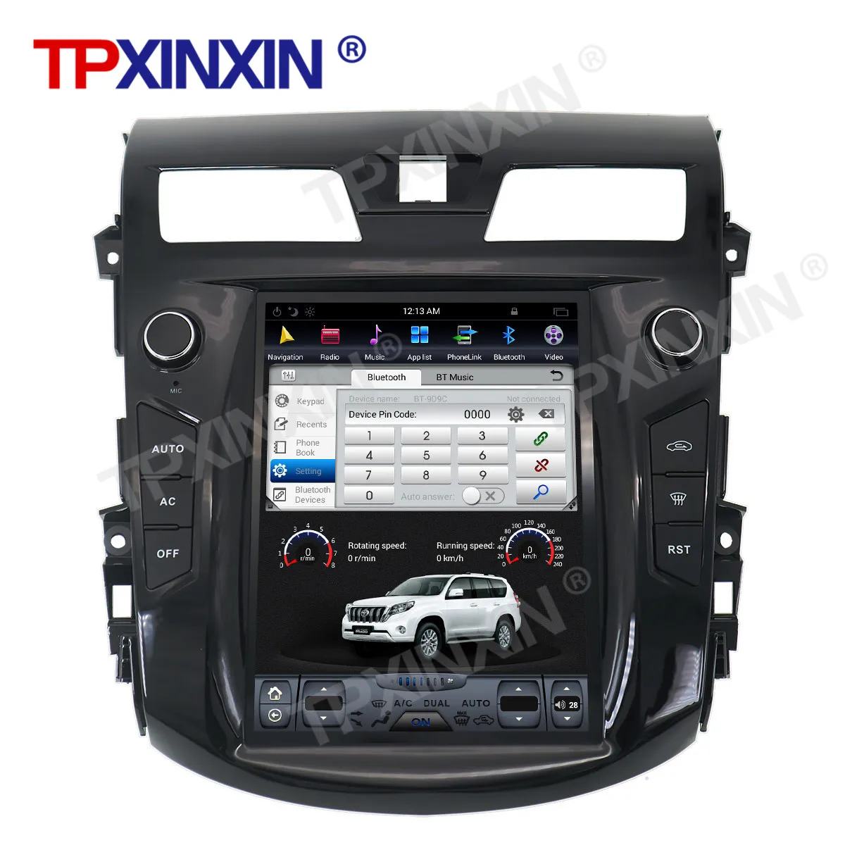 

For Nissan Teana Altima 2013-2017 Android 9 4+128G ISP Touch Screen Car Multimedia Radio Player GPS Navigation System With DSP