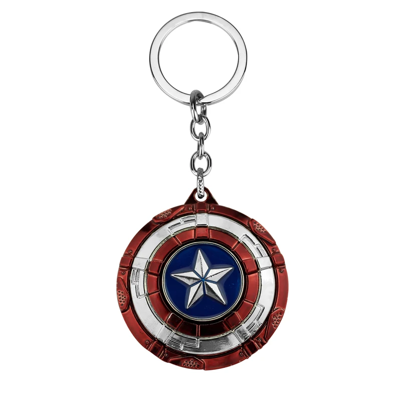 kc0490 Marvel Мстители брелок, Тор молот танос рукавица брелок Капитан Америка щит Халк Бэтмен маска брелок - Цвет: kc0490