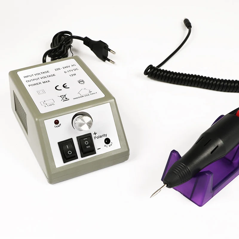 

Professional Electric Acrylic Nail Drill File Machine Kit Bits Manicure EU US Plug BFC996