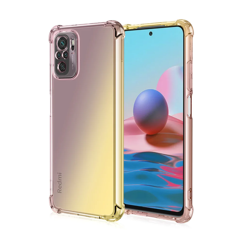 

For Redmi Note 10 Pro Case,For Redmi Note 10 Pro Max Phone Case,Shockproof Transparent Protective Phone Cover for Redmi Note 10