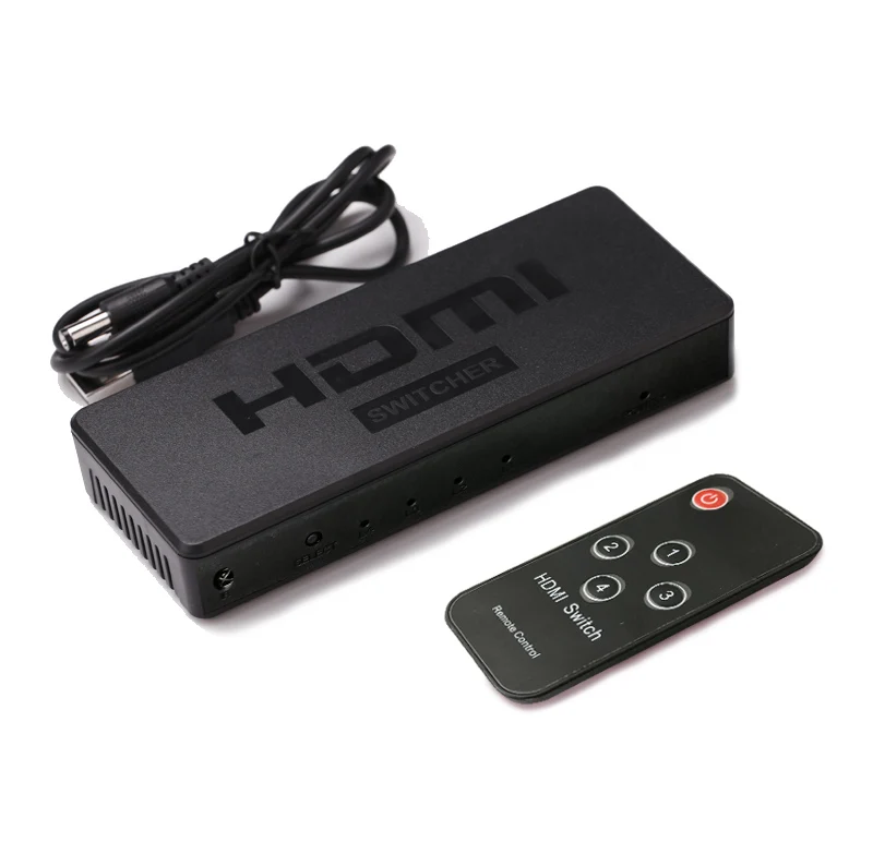 Мини переключатель HDMI видеоконвертер 1080P 4x1 4 в 1 выход для PS3 PS4 TV Box DVD компьютера ПК