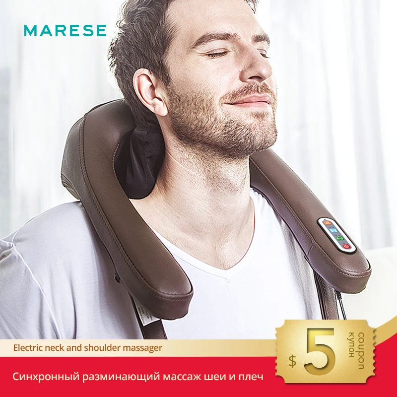 

MARESE K11 Electric Neck Massage Shawl Deep Shiatsu Kneading Massager Cervical Shoulder Back Waist Body Massage